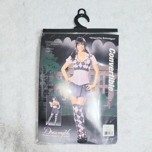 Dreamgirl "Etiquette Schoolgirl" Costume Women's US Medium! ✨️ NWOT